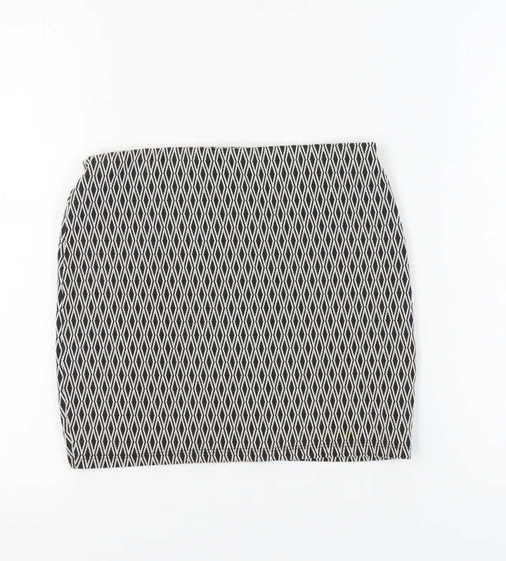 Zara Women's Geometric Pencil Skirt Size 8
