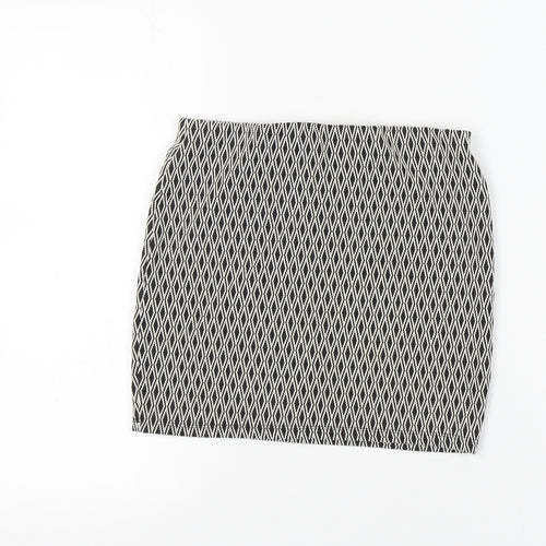 Zara Women's Geometric Pencil Skirt Size 8