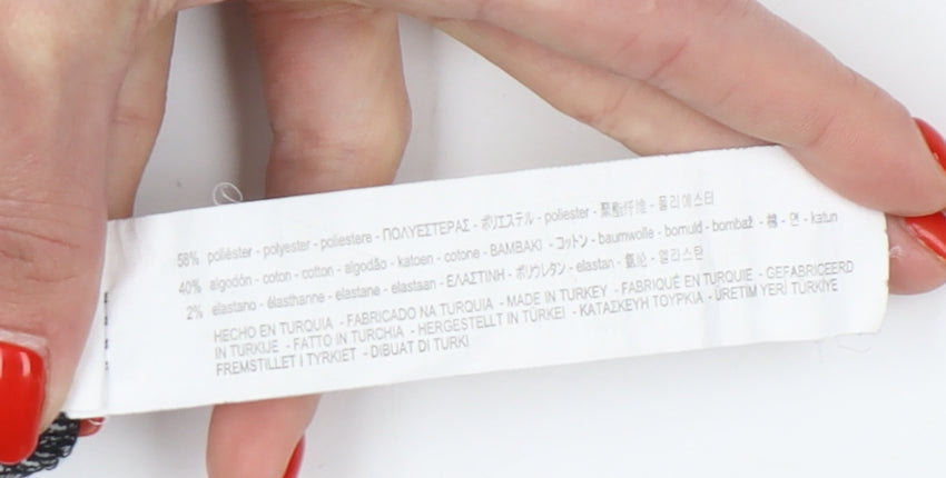 Zara Women's Geometric Pencil Skirt Size 8