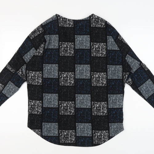 Stella Morgan Women's Geometric V-Neck Top Size 10