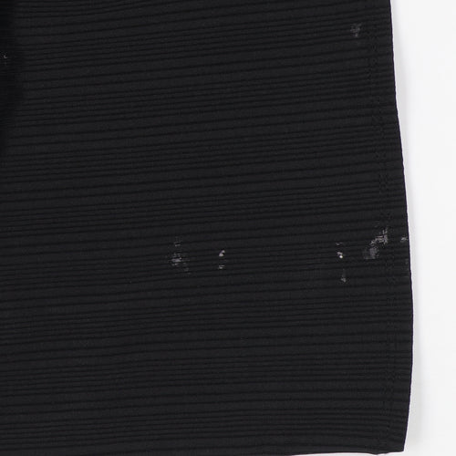 River Island Women's Black Bodycon Midi Dress, Size 12