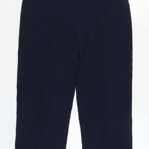 Autonomy Women's Black Straight Leg Trousers, Size 14