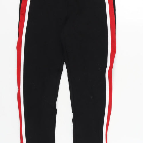 Zara Basic Women's Black XS Side Stripe Leggings