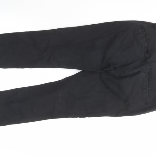 River Island Men's Black Slim Chino Trousers