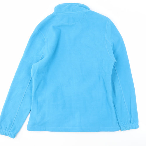 SOL'S Women's Blue Fleece Jacket Size L