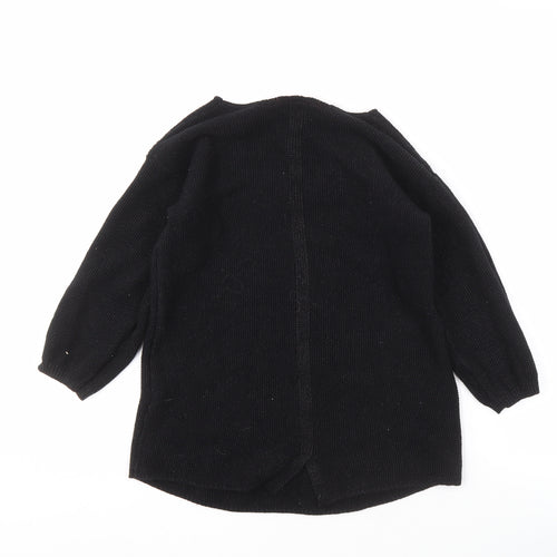 Next Women's Black V-Neck Pullover Jumper Size 8