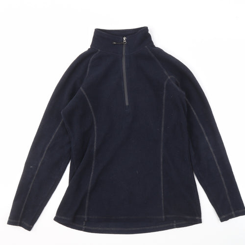 Elevate Women's Blue Microfleece Jacket S