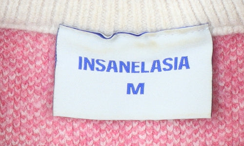 INSANELASIA Women's Beige Elephant Jumper M