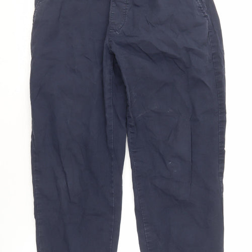 UNIQLO Men's Blue Jogger Trousers, Size S, Cotton Comfort