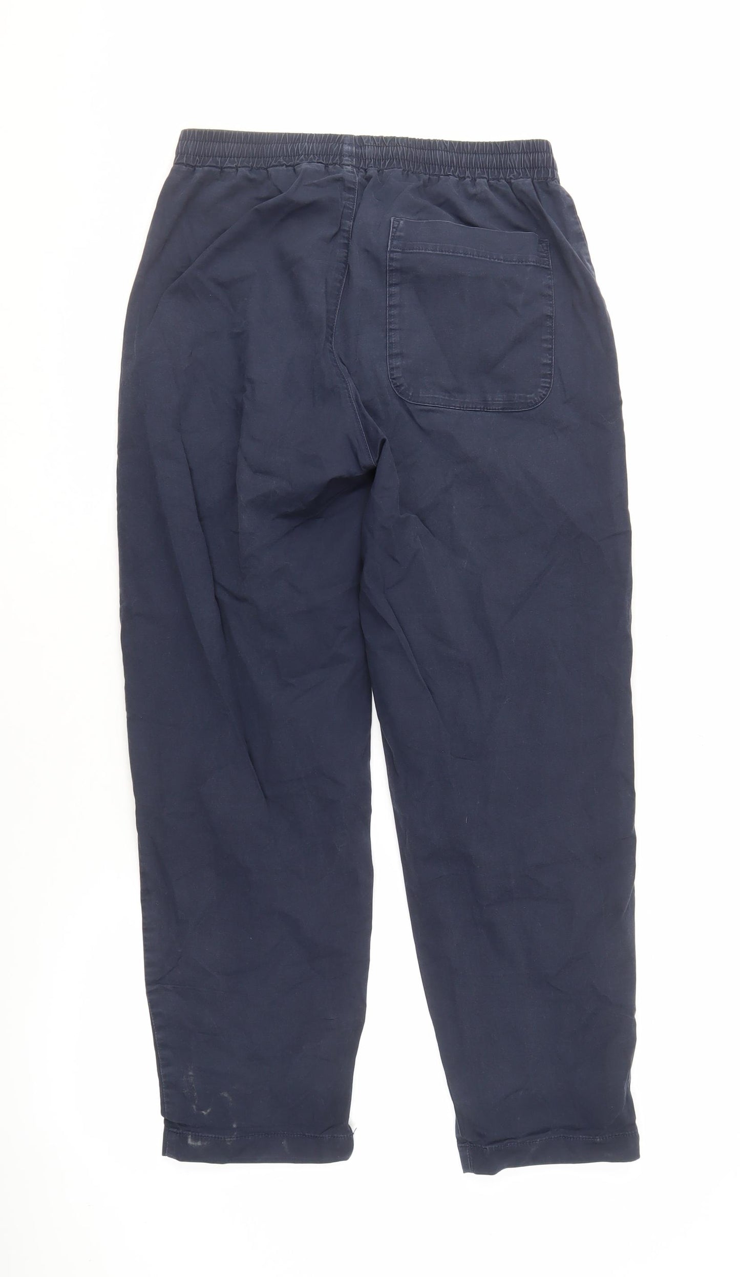 UNIQLO Men's Blue Jogger Trousers, Size S, Cotton Comfort