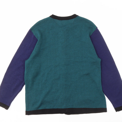 Quimo Women's Multicoloured Cardigan Size 16