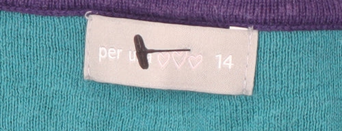 Per Una Women's Multicoloured Cardigan Size 14