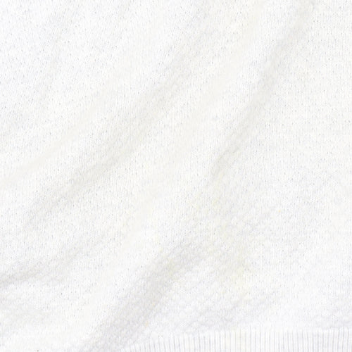 Next Men's Ivory High Neck Pullover Jumper L