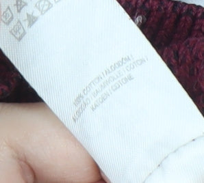 Mini Rebel Boys Red Pullover Jumper, 2-3 Years, Cotton