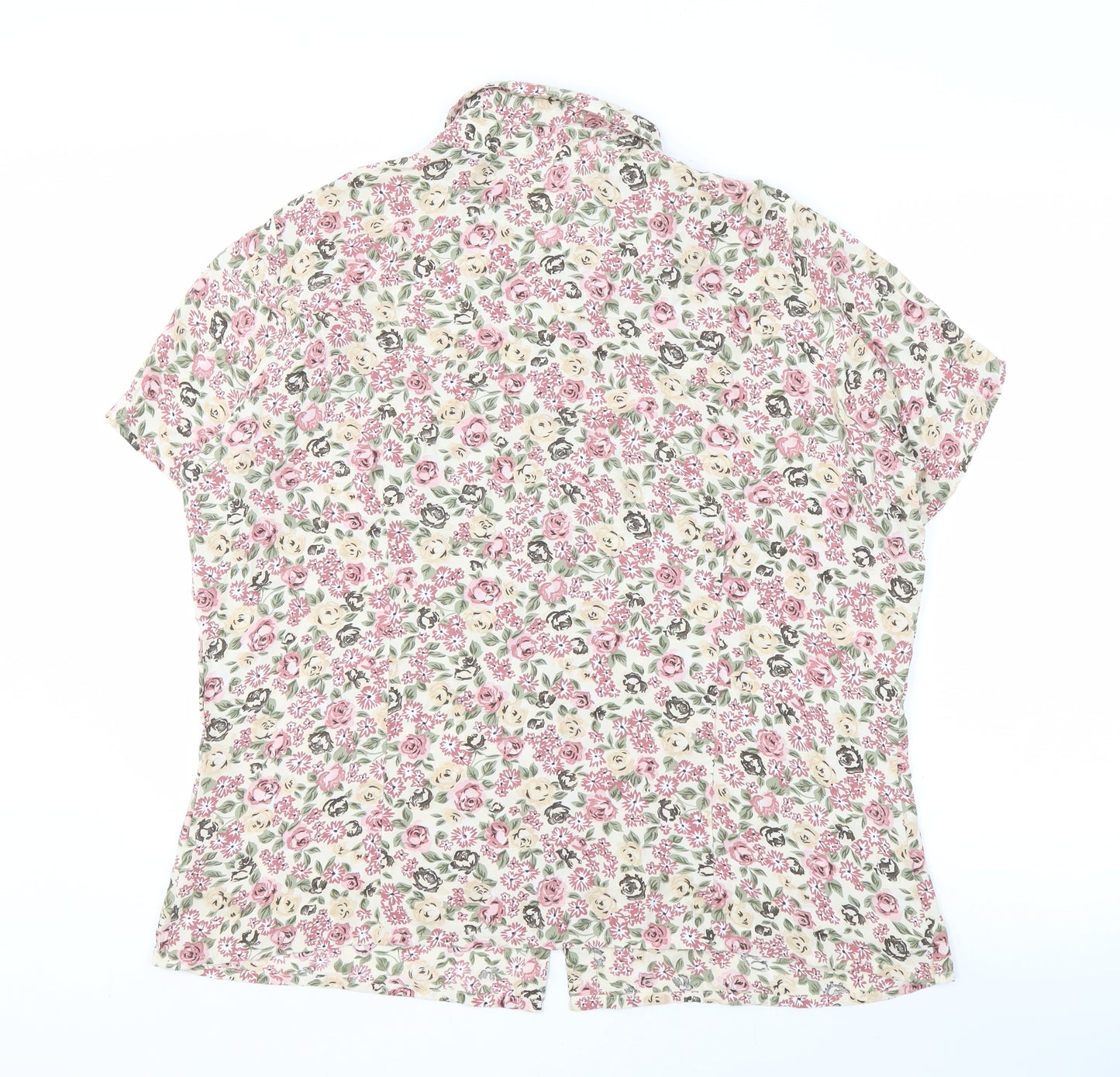 Marks and Spencer Women's Multicoloured Floral Blouse - Size 20