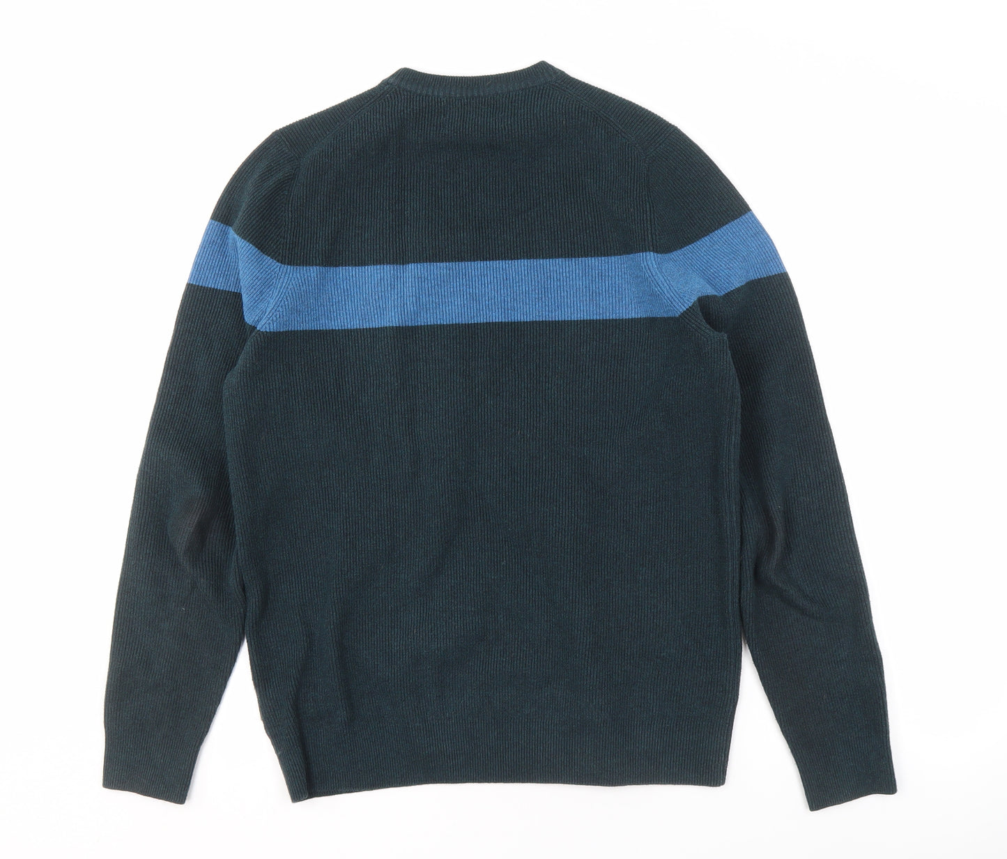 Marks and Spencer Men's Green Pullover Jumper M