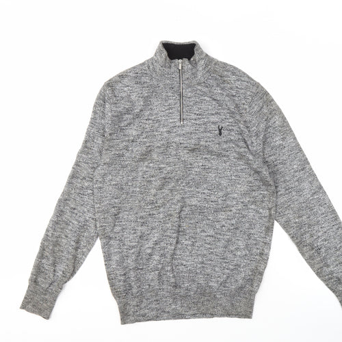 Next Men's Grey S Full Zip Jumper