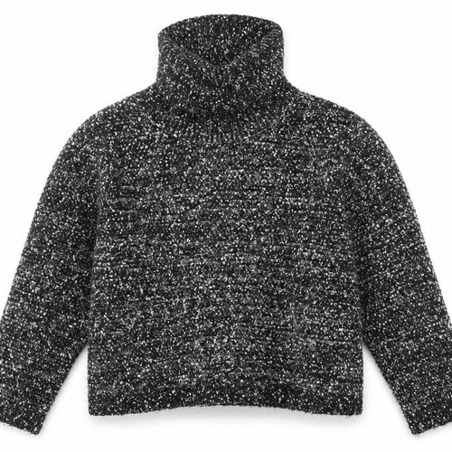 Mango Women's Black Roll Neck Pullover Jumper S