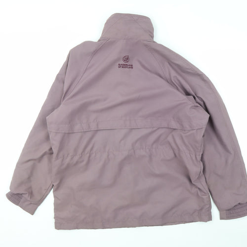 Sunderland of Scotland Unisex Purple Windbreaker Jacket M
