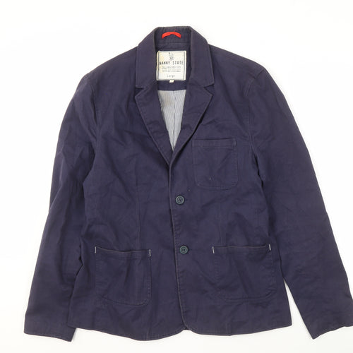 Nanny State Men's Blue Blazer Jacket Size L