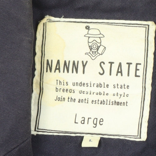 Nanny State Men's Blue Blazer Jacket Size L
