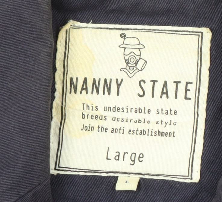 Nanny State Men's Blue Blazer Jacket Size L