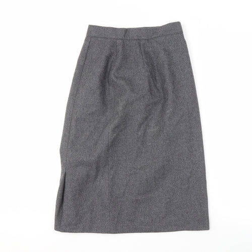Hamells Women's Grey Midi Pencil Skirt Size 12