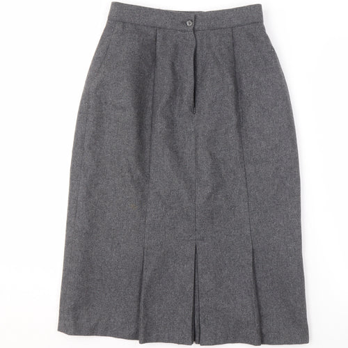 Hamells Women's Grey Midi Pencil Skirt Size 12