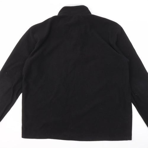 Atlas for Men Black Fleece Logo Sweatshirt XL