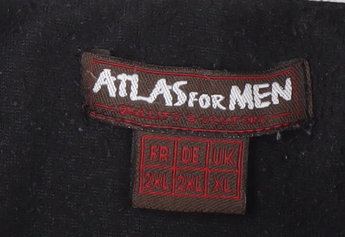 Atlas for Men Black Fleece Logo Sweatshirt XL