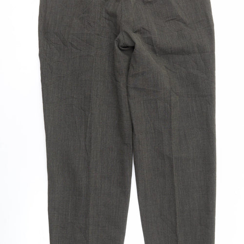 Charly O'Brian Men's Grey Dress Pants, Size 34, Business Wear