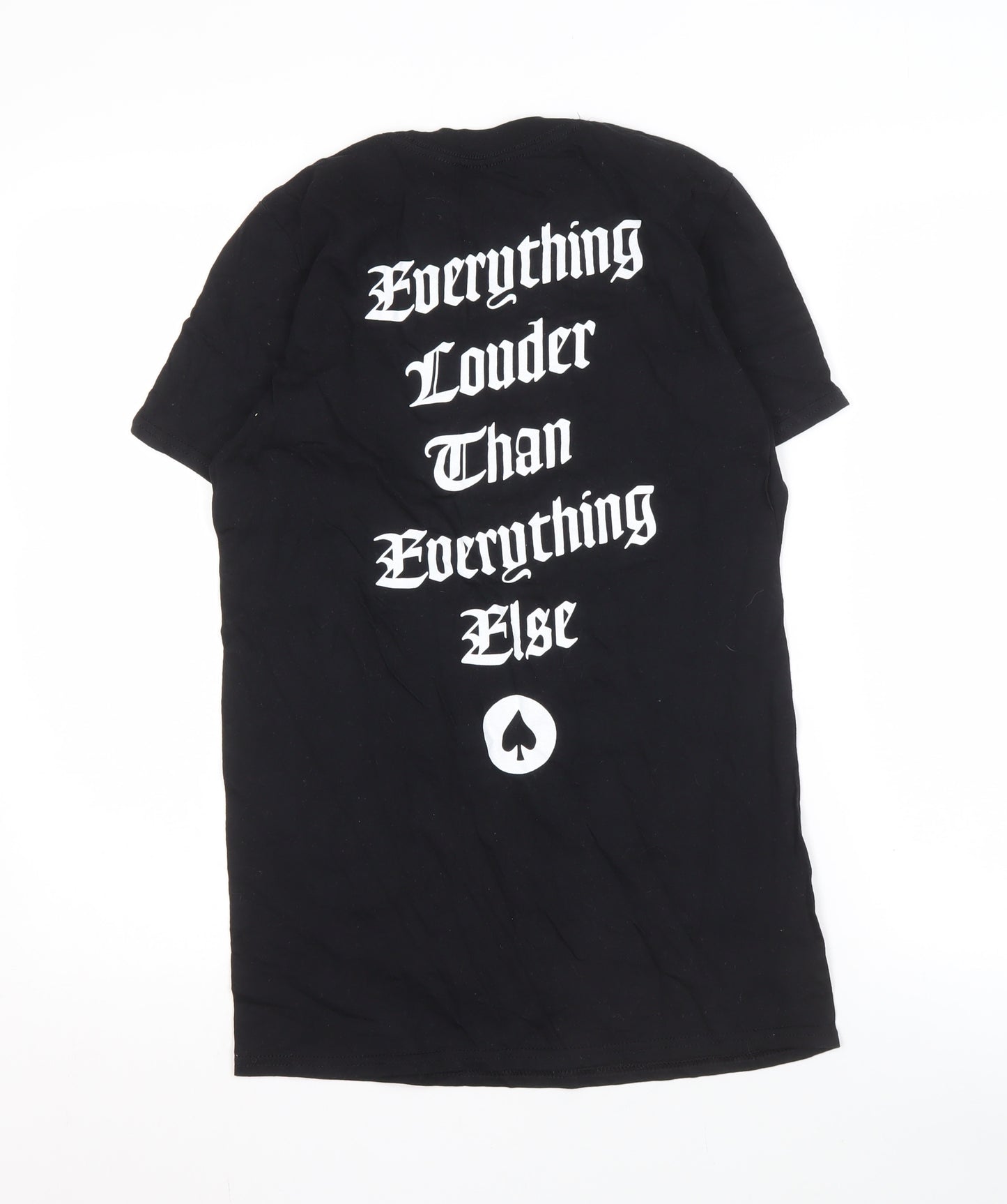 Gildan Men’s Black Motörhead Graphic T-Shirt S