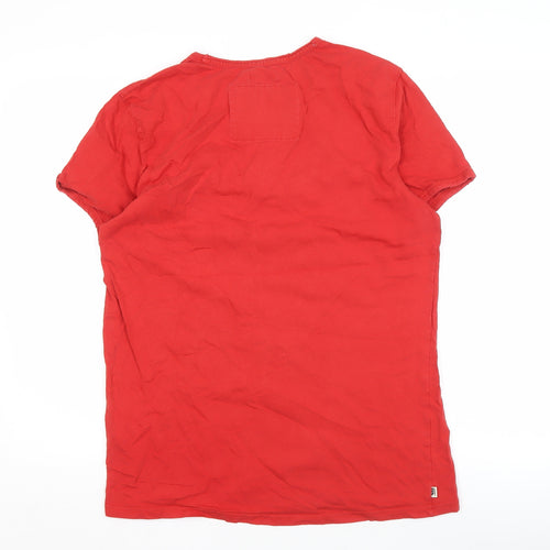 Canterbury Red Men's Graphic Print Sports T-Shirt L