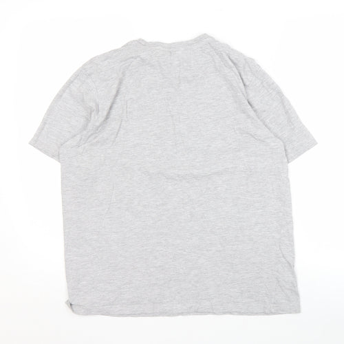 Tokyo Laundry Men's Grey L T-Shirt, Short Sleeve