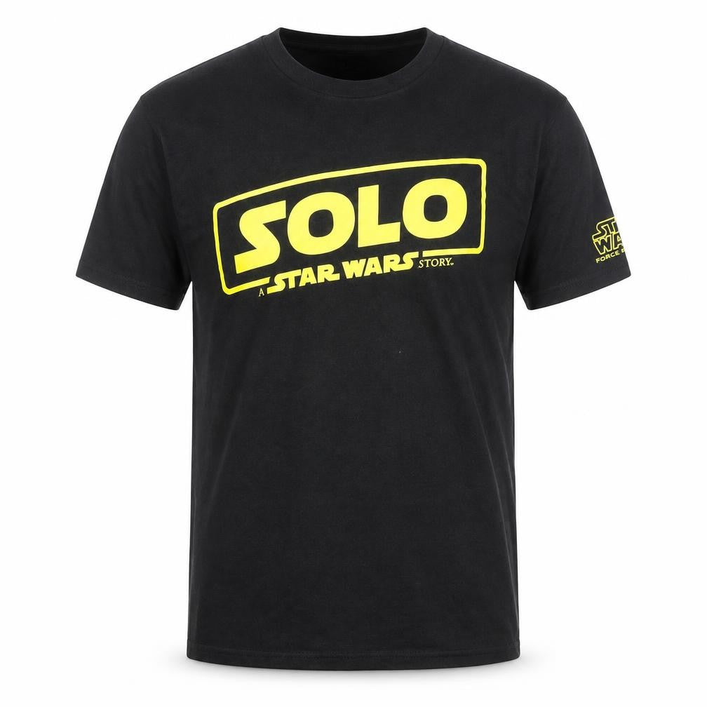 Star Wars Men's Black Small T-Shirt - Movie Logo
