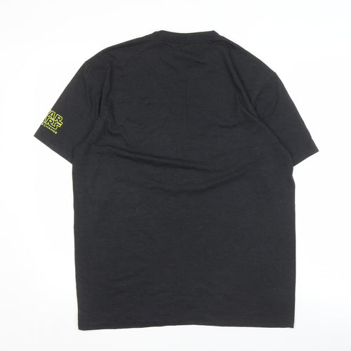 Star Wars Men's Black Small T-Shirt - Movie Logo