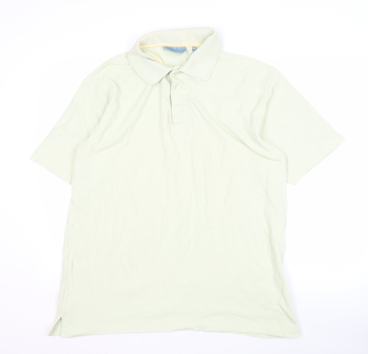 Greenwoods Escape Men's Ivory Polo Shirt XL