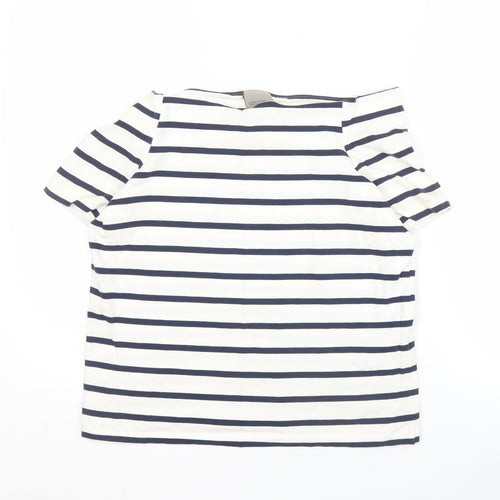 Vero Moda Women's Multicoloured Striped T-Shirt L
