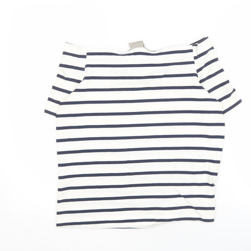 Vero Moda Women's Multicoloured Striped T-Shirt L