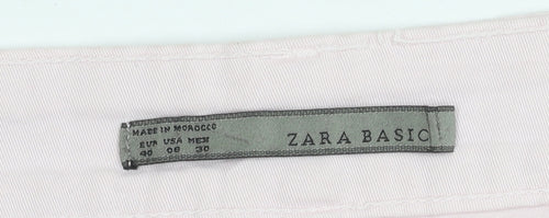 Zara Basic Women's Pink Jeans - Size 12 Trendy