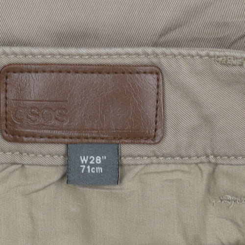 ASOS Beige Chino Shorts Unisex Adults M New
