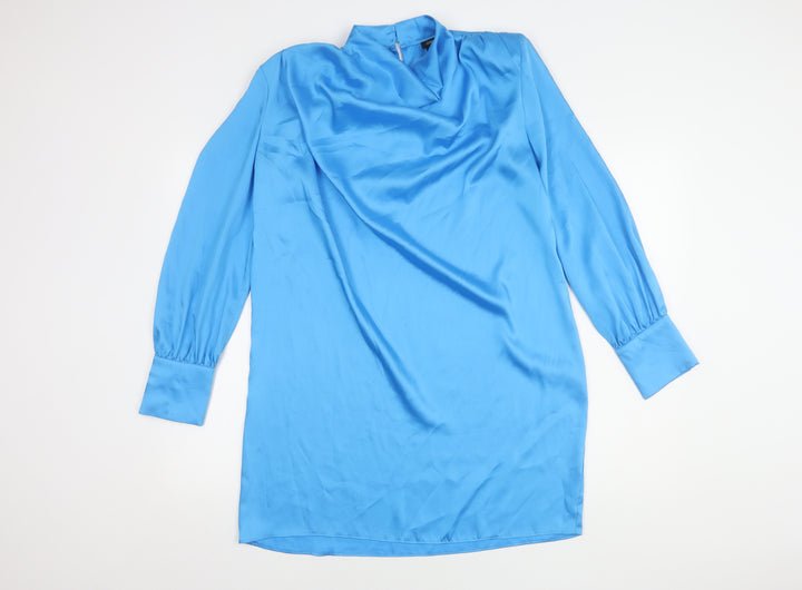 River Island Women's Blue Shirt Dress Size 12