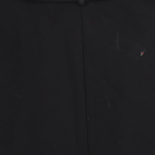 Zara Women's Black A-Line Skirt Buckle Accent S