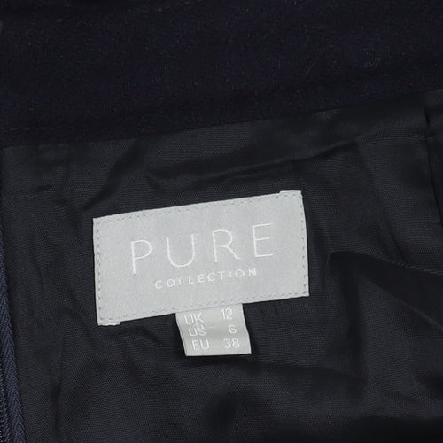 Pure Collection Black Women's Pencil Skirt Size 12
