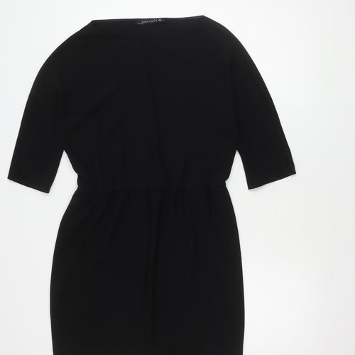 Zara Woman Black Dress Size 12 for Women