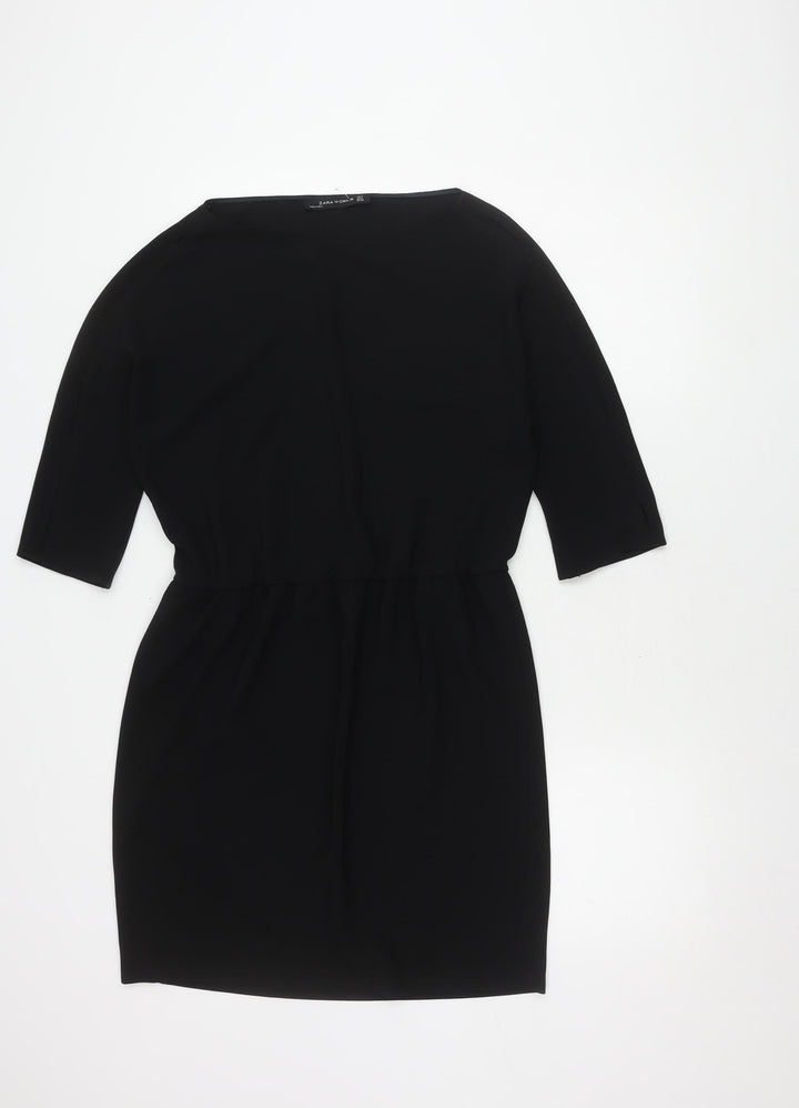 Zara Woman Black Dress Size 12 for Women