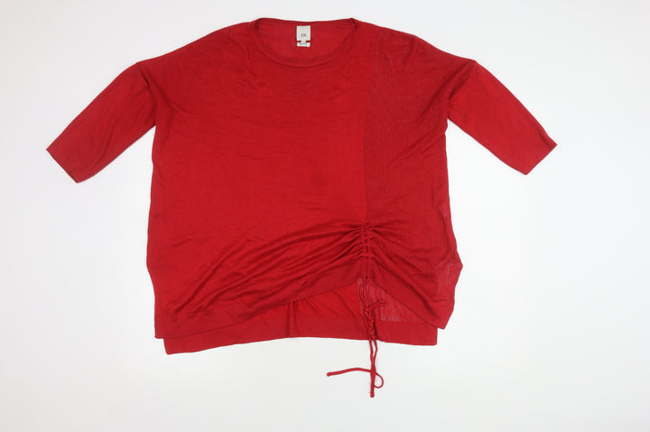 River Island Women's Red Pullover Jumper, Size 12