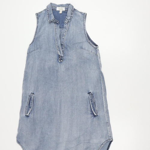 Stella Morgan Women's Blue Denim Dress Size 8