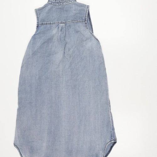 Stella Morgan Women's Blue Denim Dress Size 8