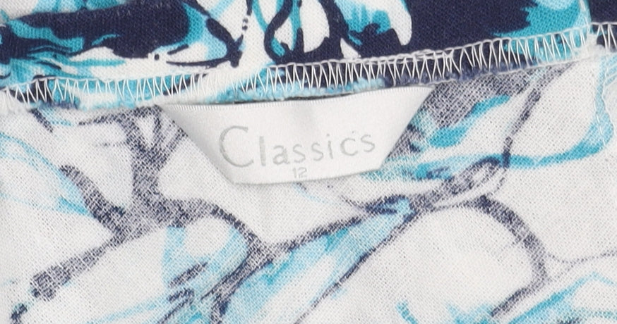 Classics Women's Multicoloured Size 12 A-Line Midi Skirt